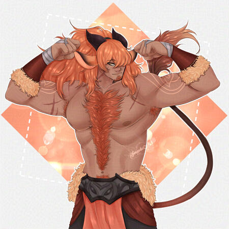 Bholin belongs to BlackCatsArt on twitter.