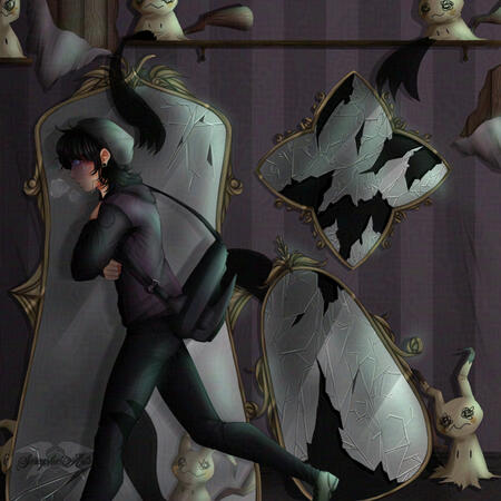 Piece for the PokeGeist charity zine.